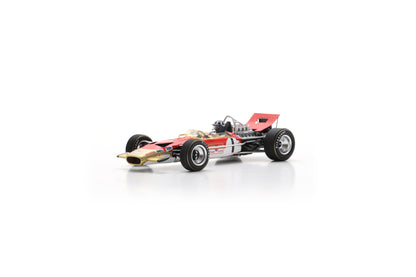 【2026年4月発売予定】 Spark S6376 1/43 Lotus 49B No.1 Winner Monaco GP 1969
 Graham Hill