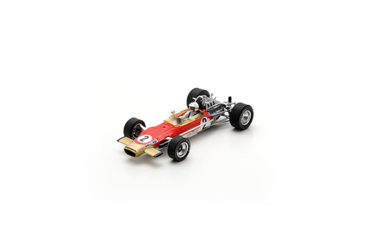 【2026年5月発売予定】 Spark S6377 1/43 Lotus 49B No.2 4th Monaco GP 1969
Richard Attwood