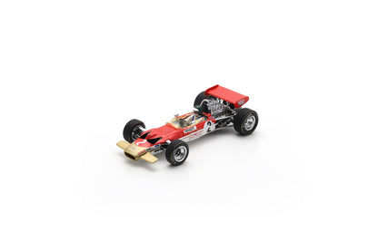 【2026年5月発売予定】 Spark S6381 1/43 Lotus 49B No.2 Winner US GP 1969
 Jochen Rindt