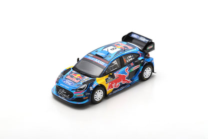 Spark S6729 1/43 Ford Puma Rally1 No.8 Winner Rally Sweden 2023 O. Tänak - M. Järveoja