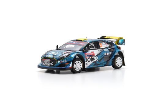 Spark S6734 1/43 Ford Puma Rally1 No.28 M-SPORT Ford World Rally Team Rally Chile 2023 A. Heller - L.E. Allende