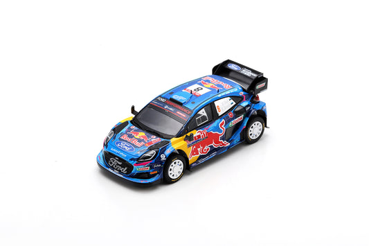 Spark S6735 1/43 Ford Puma Rally1 No.8 M-SPORT Ford World Rally Team Winner Rally Chile 2023 O. Tänak - M. Järveoja