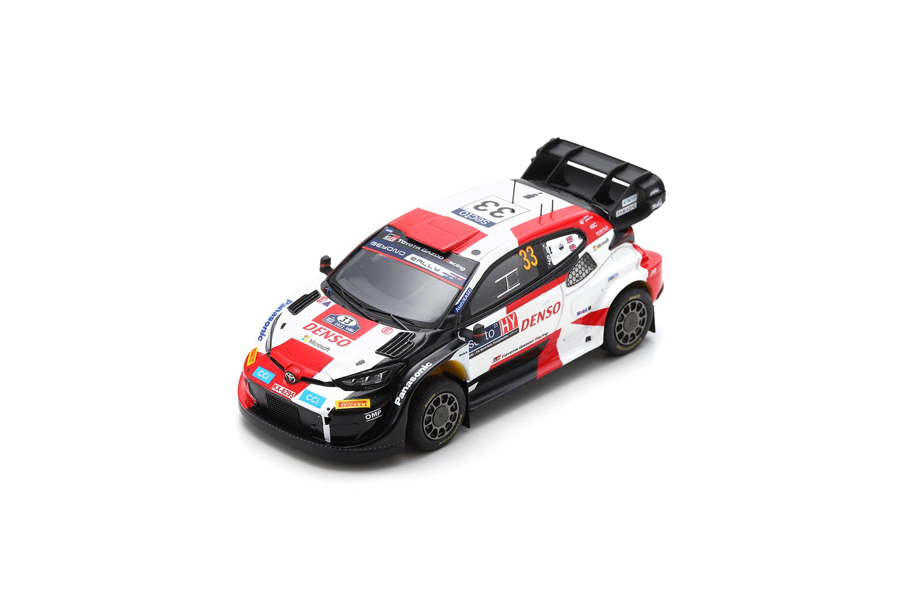 Spark S6736 1/43 TOYOTA GR Yaris Rally1 HYBRID No.33 TOYOTA GAZOO Raci –  Racing Models