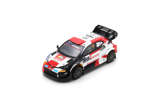 Spark S6738 1/43 TOYOTA GR Yaris Rally1 HYBRID No.17 TOYOTA GAZOO Racing WRT Winner Rally Safari 2023   S. Ogier - V. Landais