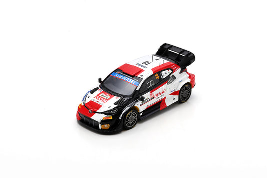 Spark S6740 1/43 TOYOTA GR Yaris Rally1 Hybrid No.18 TOYOTA GAZOO Racing WRT 5th Rally Japan 2023 T. Katsuta - A. Johnston