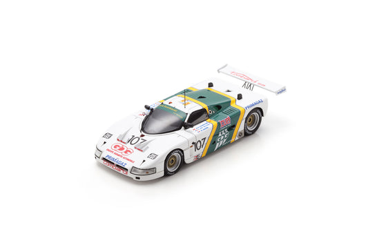 【2024年9月以降発売予定】 Spark S6816 1/43 Spice SE87C No.107 Le Mans 24H 1990 P-A. Lombardi - D. Morin - F. de Lesseps