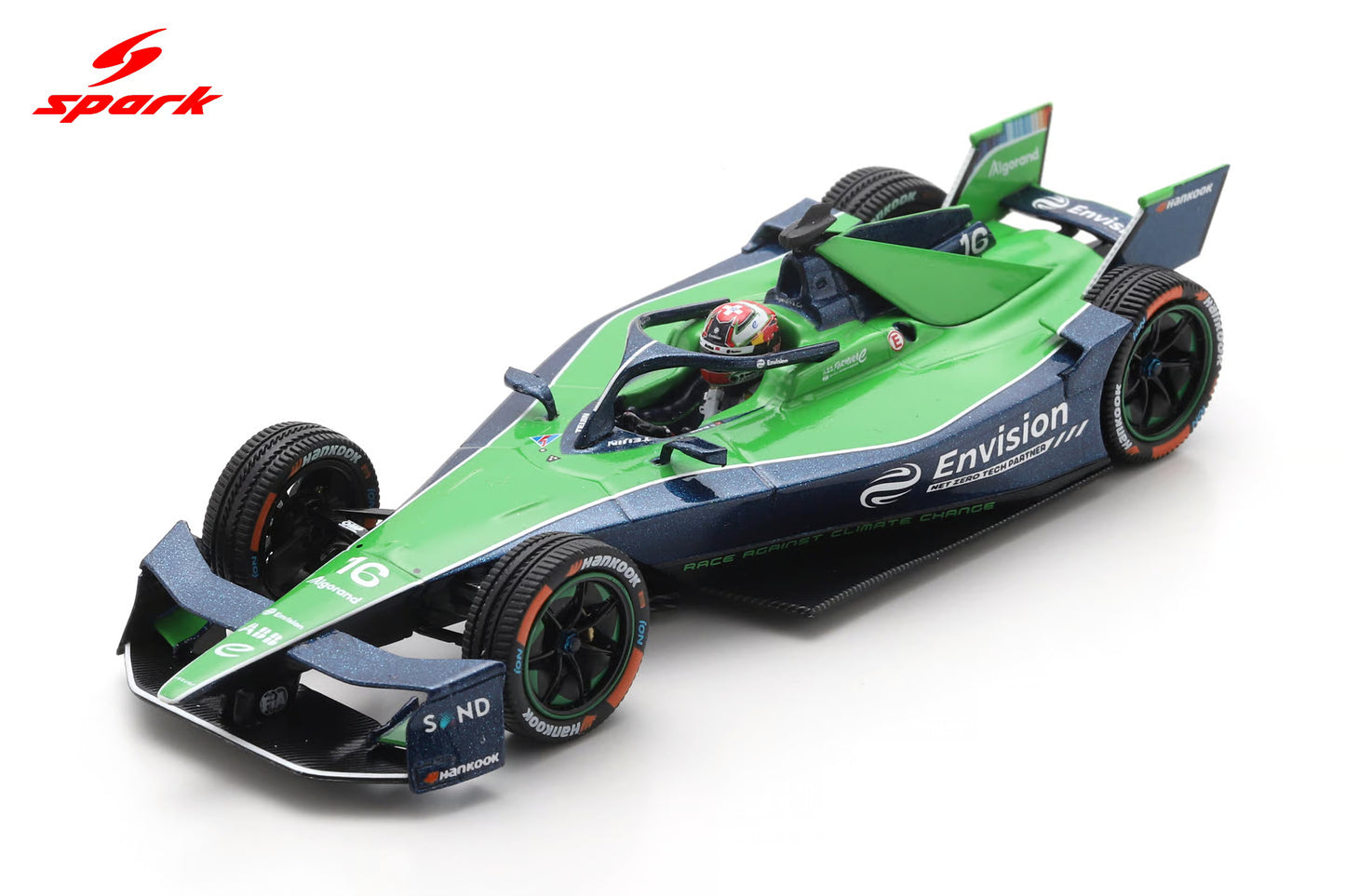 Spark S6839 1/43 ENVISION RACING No.16 Sébastien BuemiFormula E Season 12