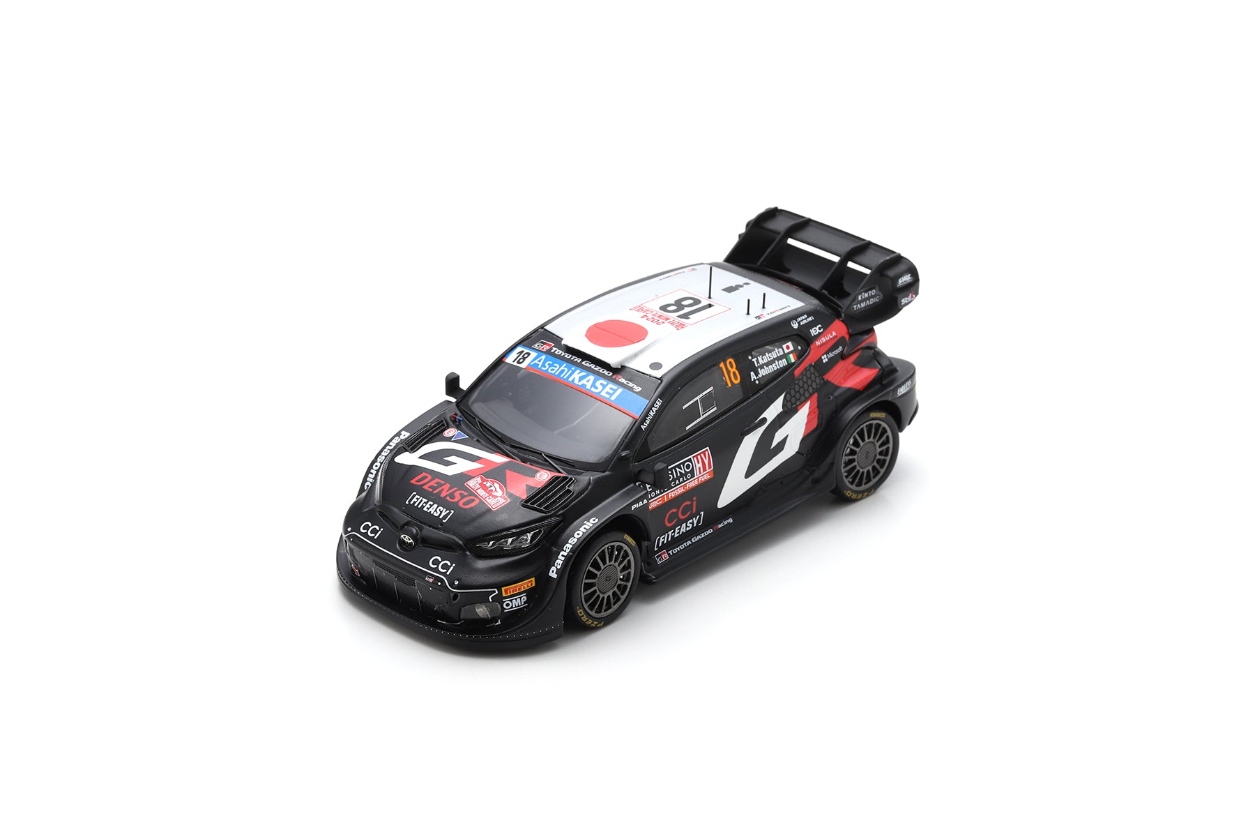 Spark S6853 1/43 TOYOTA GR Yaris Rally1 HYBRID No.18 TOYOTA GAZOO Raci –  Racing Models