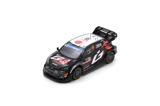 Spark S6853 1/43 TOYOTA GR Yaris Rally1 HYBRID No.18 TOYOTA GAZOO Racing WRT 7th Rally Monte Carlo 2024 T. Katsuta - A.Johnston