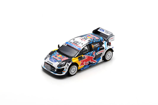 Spark S6854 1/43 Ford Puma Rally1 No.16 M-SPORT Ford World Rally Team　5th Rally Monte Carlo 2024 A. Fourmaux - A. Coria