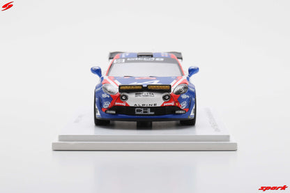 Spark S6856 1/43 Alpine A110 Rally RGT No.58 CHL Sport AutoRally Monte Carlo 2024 R. Astier - D. Giraudet
