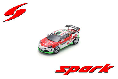 Spark S6859 1/43 Alpine A110 Rally RGT No.61 Code Racing Development 1st RGT Rally Monte Carlo 2024 P. Baffoun - M. Dupuy