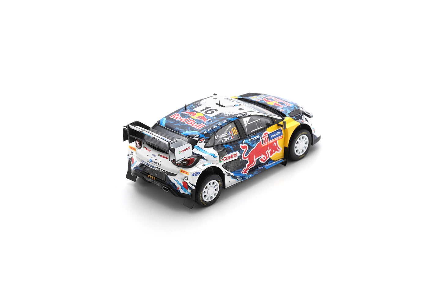 Spark S6867 1/43 Ford Puma Rally1 No.16 M-SPORT Ford World Rally Team 3rd Rally Sweden 2024 A. Fourmaux - A. Coria
