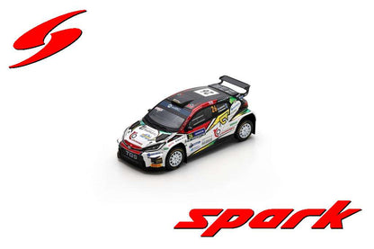 Spark S6872 1/43 TOYOTA GR Yaris Rally 2 No.26 5th RC2 Rally Sweden 2024 M. Heikkila - K. Temonen