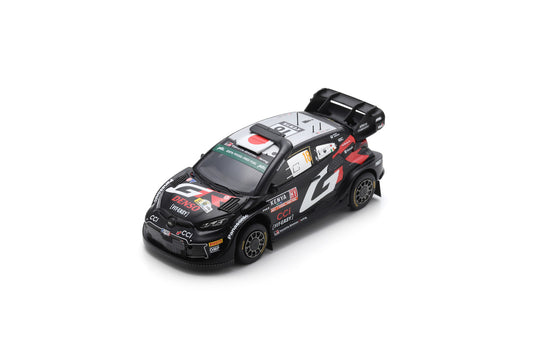 Spark S6874 1/43 TOYOTA GR Yaris Rally1 HYBRID No.18 TOYOTA GAZOO Racing WRT 2nd Rally Safari 2024 T. Katsuta - A.Johnston