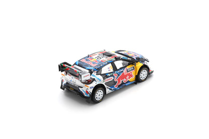 Spark S6875 1/43 Ford Puma Rally1 No.16 M-SPORT Ford World Rally Team 3rd Rally Safari 2024 A. Fourmaux - A. Coria