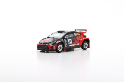 【発売中止】 Spark S6876 1/43 TOYOTA GR Yaris Rally 2 No.54 Advan Racing Team with KTMS 3rd Rally Hokkaido 2024 F. Nutahara - S. Azuma