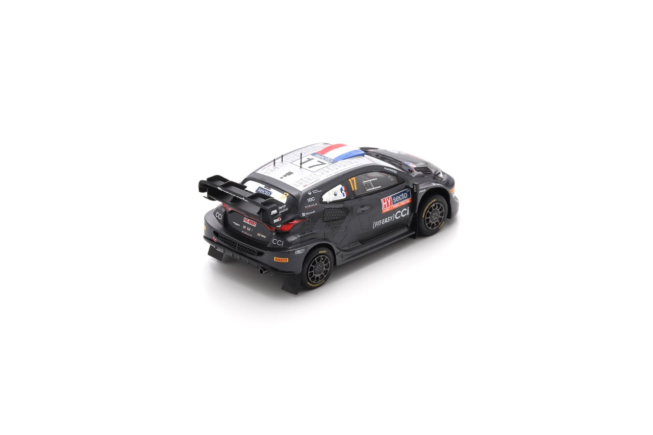Spark S6877 1/43 TOYOTA GR Yaris Rally1 HYBRID No.17 TOYOTA GAZOO Racing WRT Winner Rally Finland 2024 S. Ogier - V. Landais