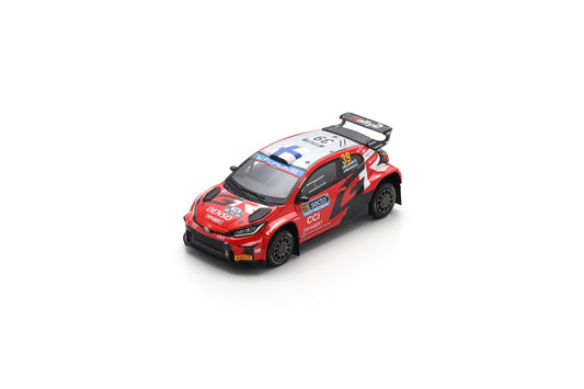 Spark S6879 1/43 TOYOTA GR Yaris Rally1 HYBRID No.39 TOYOTA GAZOO Racing WRT 6th Rally Finland 2024 - 2nd WRC2 J. M. Latvala - J. Hänninen