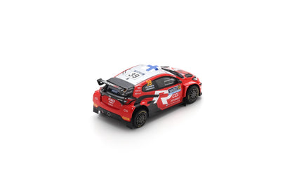 Spark S6879 1/43 TOYOTA GR Yaris Rally1 HYBRID No.39 TOYOTA GAZOO Racing WRT 6th Rally Finland 2024 - 2nd WRC2   J. M. Latvala - J. Hänninen