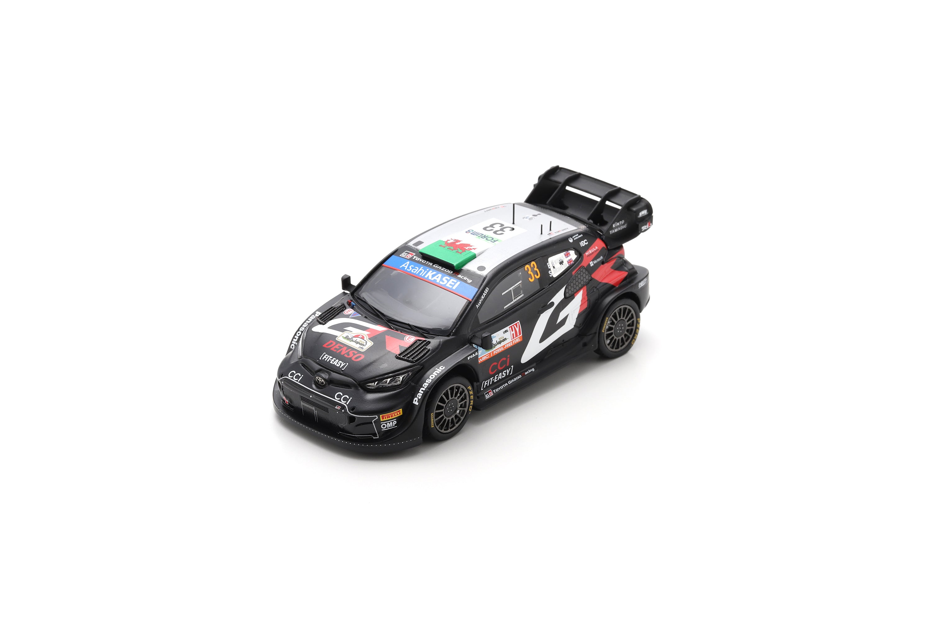 Spark S6880 1/43 TOYOTA GR Yaris Rally1 HYBRID No.33 TOYOTA GAZOO