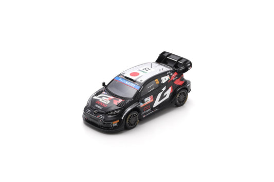 Spark S6883 1/43 TOYOTA GR Yaris Rally1 HYBRID No.18 TOYOTA GAZOO Racing WRT 4th Rally Japan 2024 T. Katsuta - A.Johnston