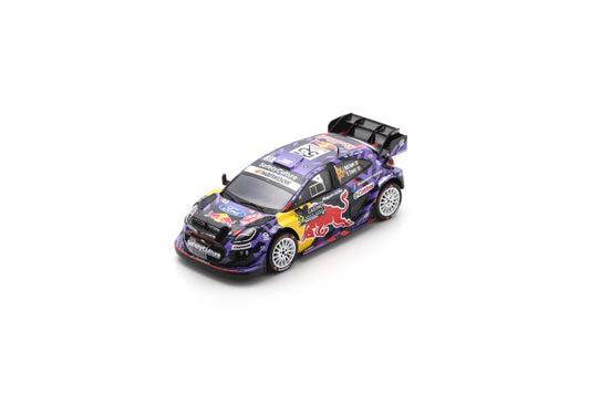 Spark S6893 1/43 Ford Puma Rally1 No.55 M-SPORT Ford World Rally Team 7th Rally Monte Carlo 2025 J. McErLean - E. Treacy