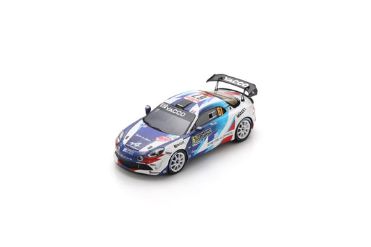 Spark S6895 1/43 Alpine A110 Rally RGT No.67 CHL Sport Auto Rally Monte Carlo 2025 ( Winner RGT ) R. Astier - D. Giraudet