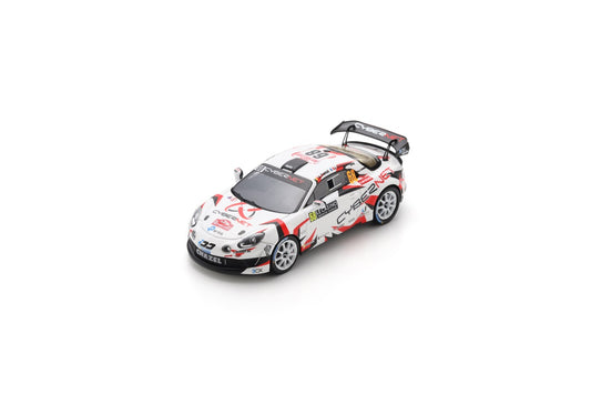 Spark S6896 1/43 Alpine A110 Rally RGT No.68 Chazel Technologies Course Rally Monte Carlo 2025 ( 2nd RGT ) A. Fumal - J. Escartefigue