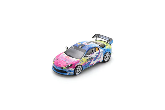 Spark S6897 1/43 Alpine A110 Rally RGT No.70 Bastien Heron Racing Rally Monte Carlo 2025 ( 3rd RGT ) C. Berard - C. Bernabo
