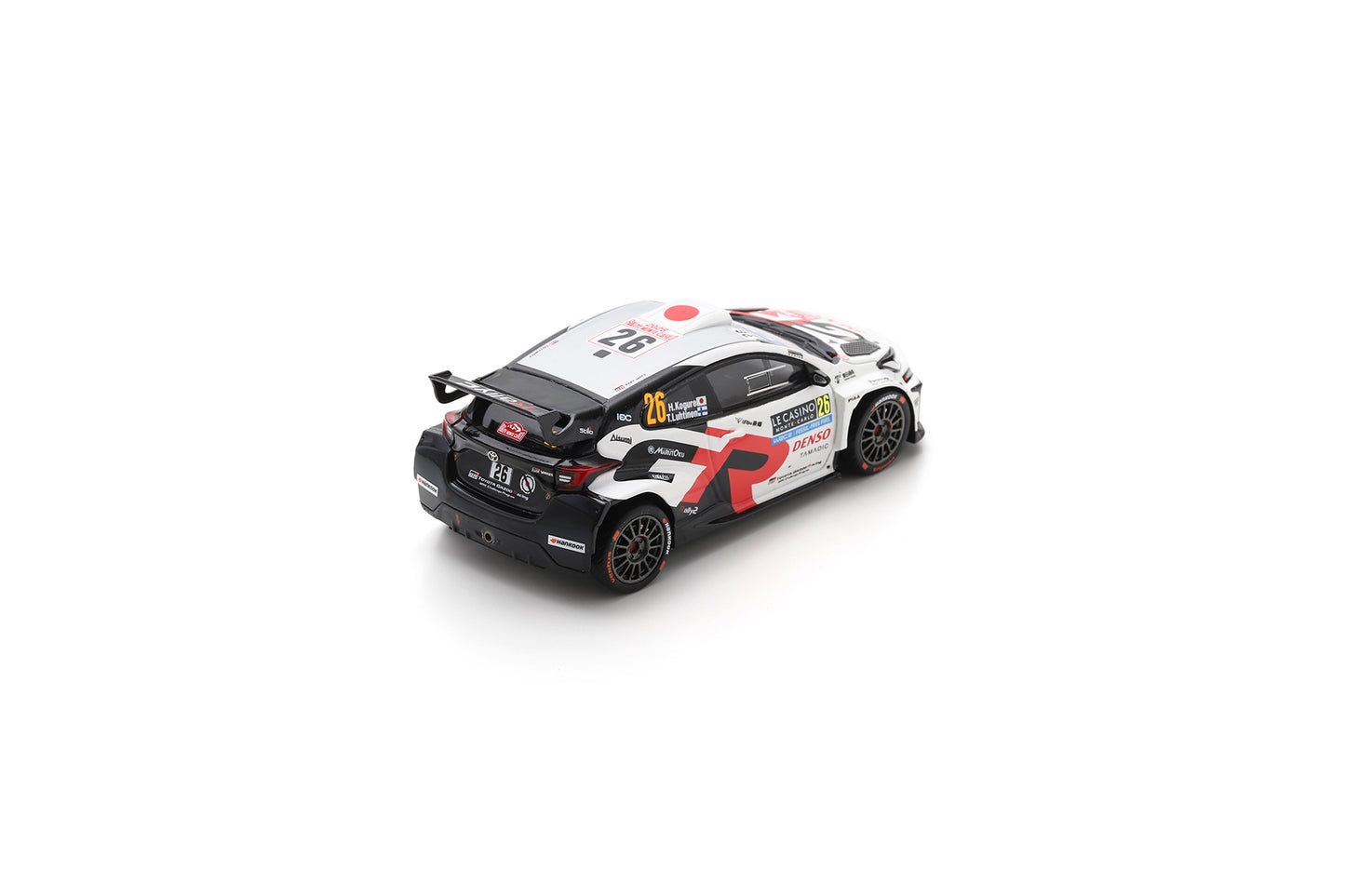 Spark S6899 1/43 TOYOTA GR Yaris Rally 2 No.26 TOYOTA Gazoo Racing WRT NG Rally Monte Carlo 2025 H. Kogure - T. Luhtinen