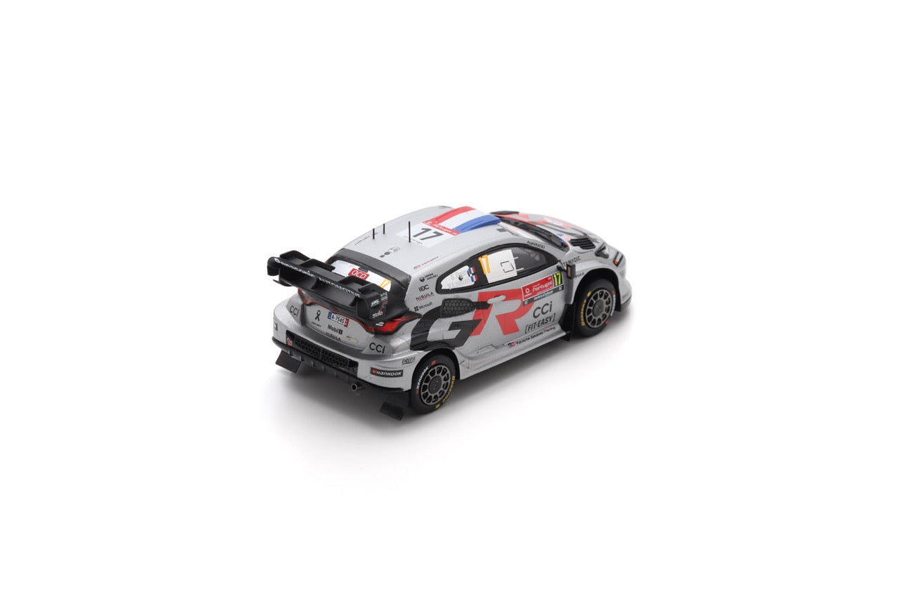 Spark S6901 1/43 TOYOTA GR Yaris Rally1 No.17 TOYOTA GAZOO RACING WRT Winner Rally Portugal 2025 S. Ogier – V. Landais