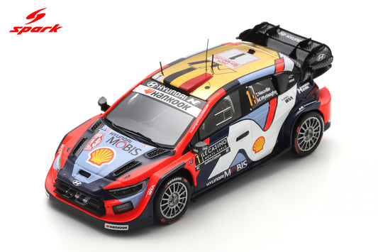 Spark S6909 1/43 Hyundai i20N Rally1 No.1 Rally Monte Carlo 2025 T. Neuville - M. Wydaeghe
