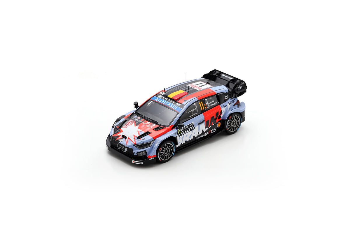Spark S6917 1/43 HYUNDAI i20 N Rally1 No.11 HYUNDAI SHELL MOBIS WORLD RALLY TEAM Monte Carlo Rally 2026T. Neuville - M. Wydaeghe