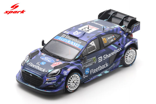 Spark S6919 1/43 FORD Puma Rally1 No.13 M-SPORT FORD WORLD RALLY TEAM Monte Carlo Rally 2026G. Munster - L. Louka