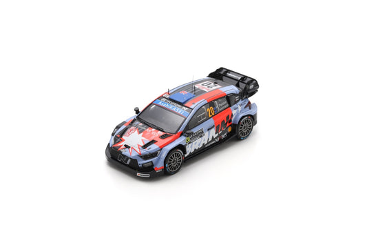 Spark S6921 1/43 HYUNDAI i20 N Rally1 No.20 HYUNDAI SHELL MOBIS WORLD RALLY TEAM Monte Carlo Rally 2026H. Paddon - J. Kennard