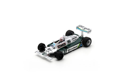 Spark S6992 1/43 Williams FW07B No.27 Winner British GP 1980 Aaron Jones