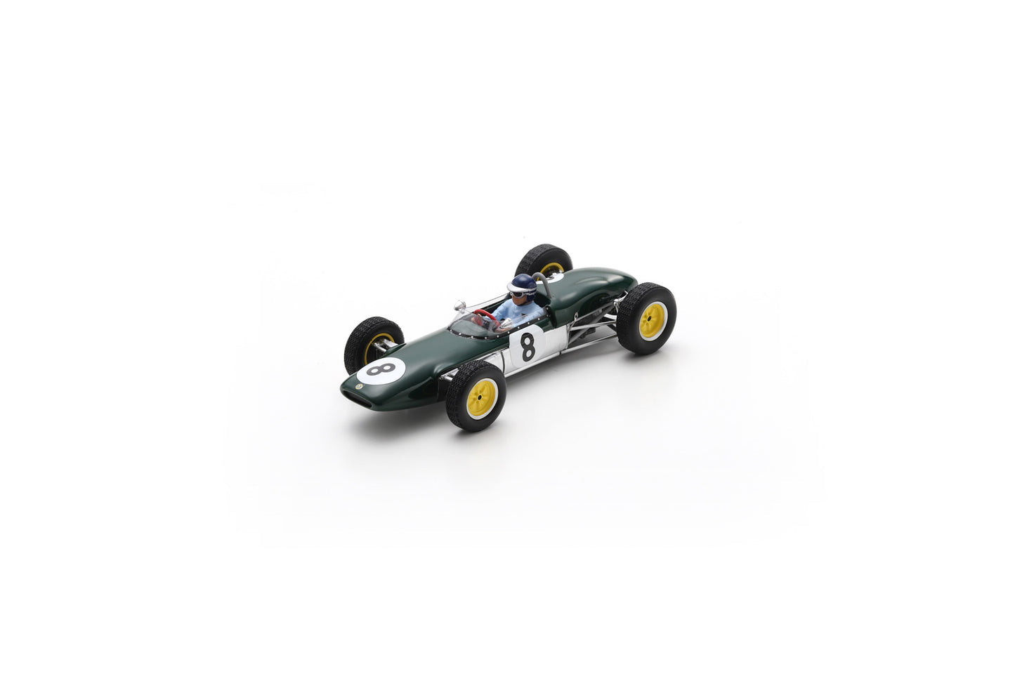 【2026年3月発売予定】 Spark S7119 1/43 Lotus 21 No.8 3rd French GP 1961
Jim Clark