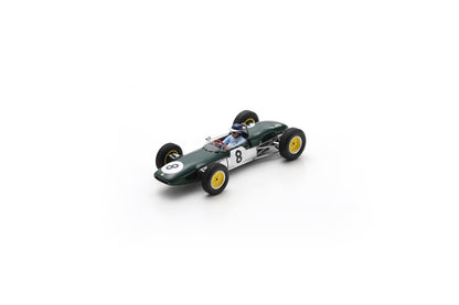 【2026年3月発売予定】 Spark S7119 1/43 Lotus 21 No.8 3rd French GP 1961
Jim Clark