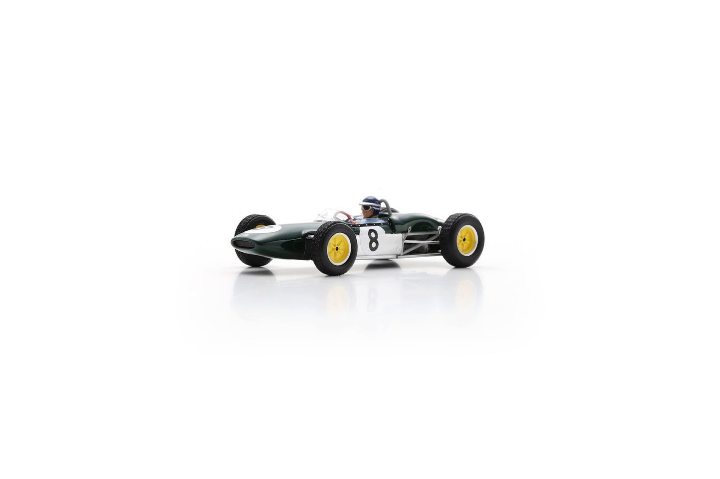 【2026年3月発売予定】 Spark S7119 1/43 Lotus 21 No.8 3rd French GP 1961
Jim Clark