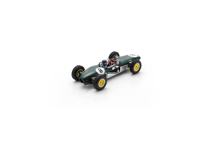 【2026年3月発売予定】 Spark S7119 1/43 Lotus 21 No.8 3rd French GP 1961
Jim Clark