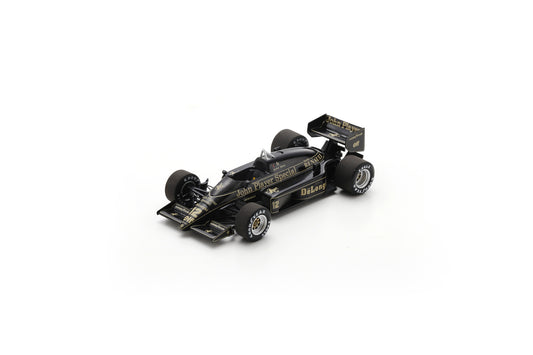 【2026年4月発売予定】 Spark S7155 1/43 Lotus 98T No.12 Winner US GP 1986
Ayrton Senna
