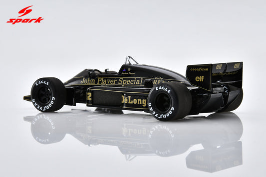 Spark S7155 1/43 Lotus 98T No.12 Winner US GP 1986Ayrton Senna