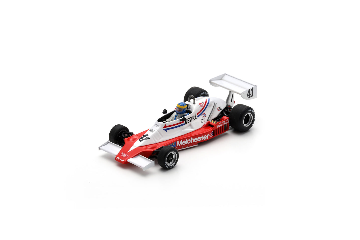 【2025年3月発売予定】 Spark S7280 1/43 Tyrrell 008 No.41 Race of Champions 1979 Desiré Wilson