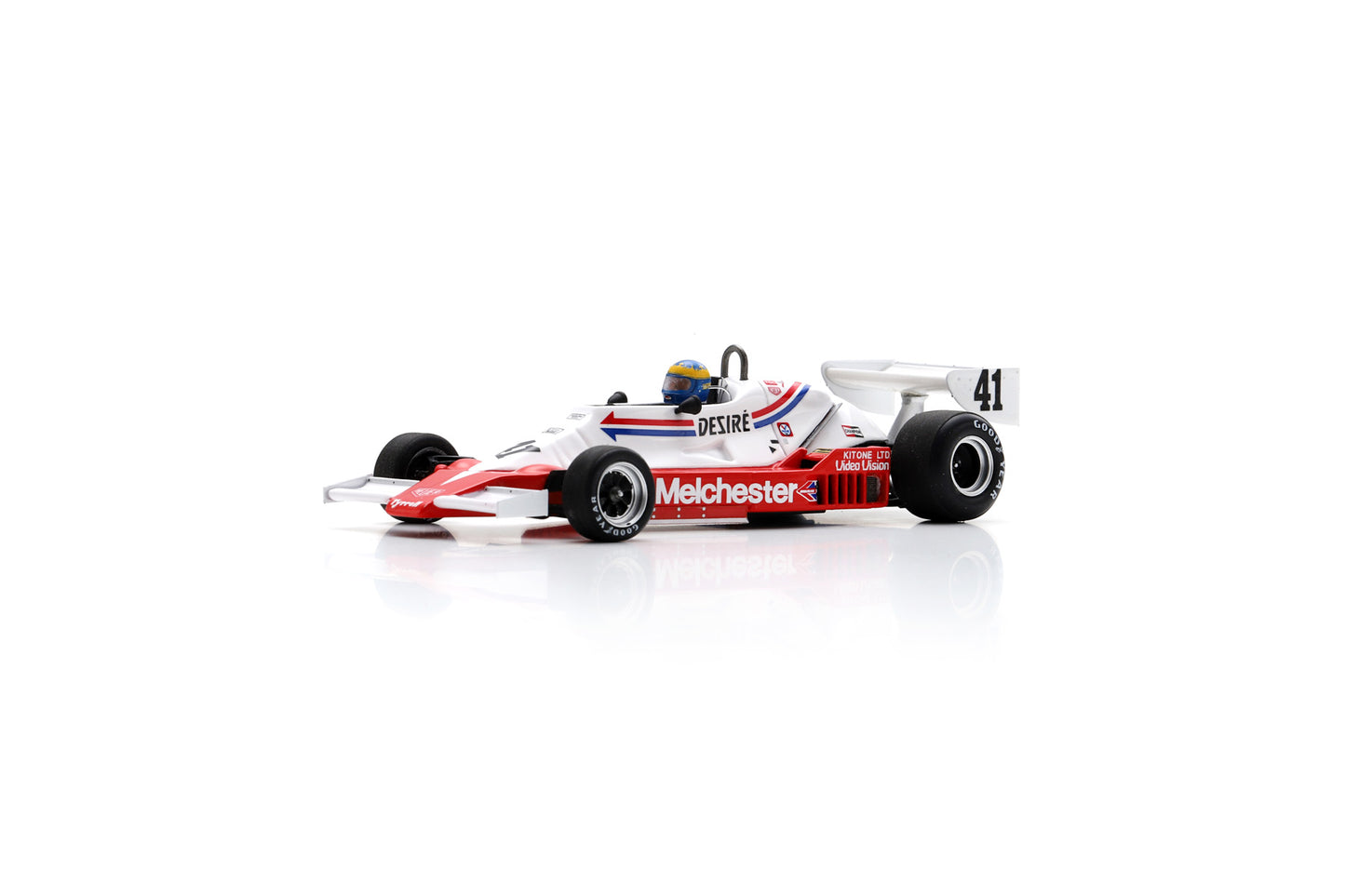 【2025年3月発売予定】 Spark S7280 1/43 Tyrrell 008 No.41 Race of Champions 1979 Desiré Wilson