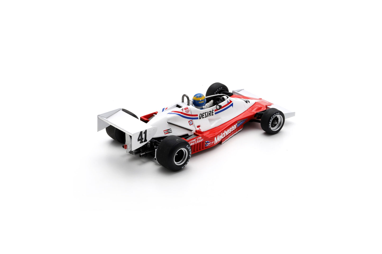 【2025年3月発売予定】 Spark S7280 1/43 Tyrrell 008 No.41 Race of Champions 1979 Desiré Wilson