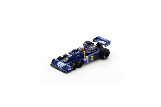 【2026年9月発売予定】 Spark S7306 1/43 Tyrrell P34 No.3 Winner Sweden GP 1976 Jody Scheckter