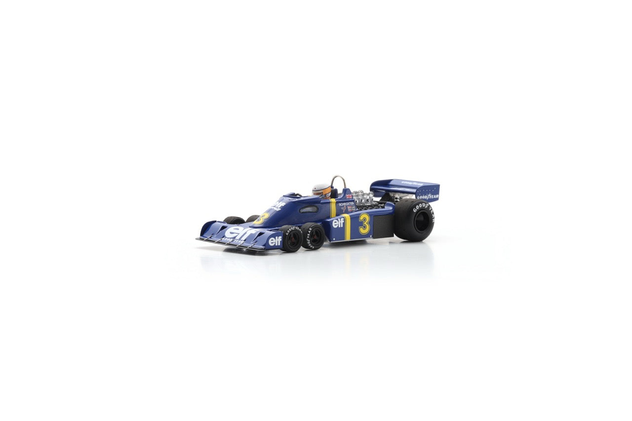 Spark S7306 1/43 Tyrrell P34 No.3 Winner Sweden GP 1976 Jody