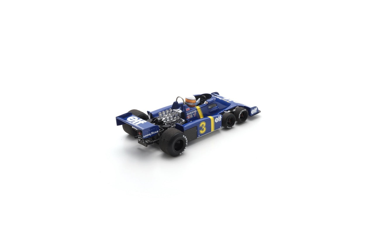 【2026年9月発売予定】 Spark S7306 1/43 Tyrrell P34 No.3 Winner Sweden GP 1976 Jody Scheckter