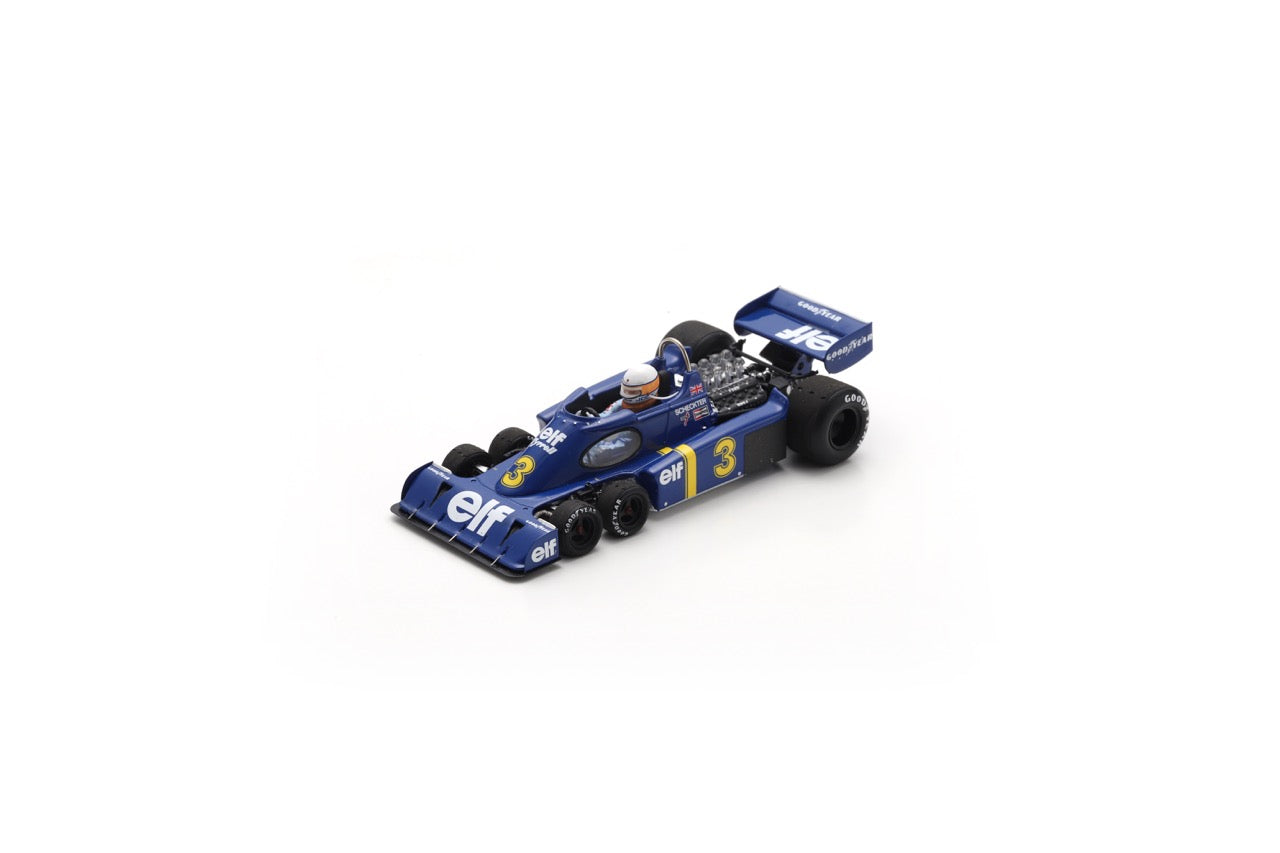 【2026年9月発売予定】 Spark S7308 1/43 Tyrrell P34 No.3 2nd British GP 1976 Jody Scheckter